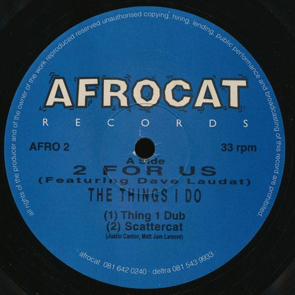 2 For Us - The Things I Do