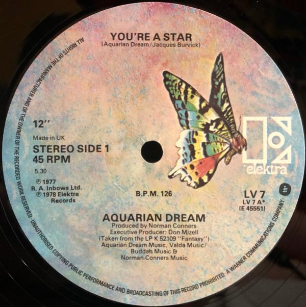 Aquarian Dream  - You're A Star