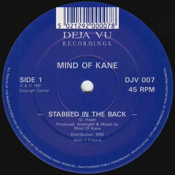 Mind Of Kane - Stabbed In The Back