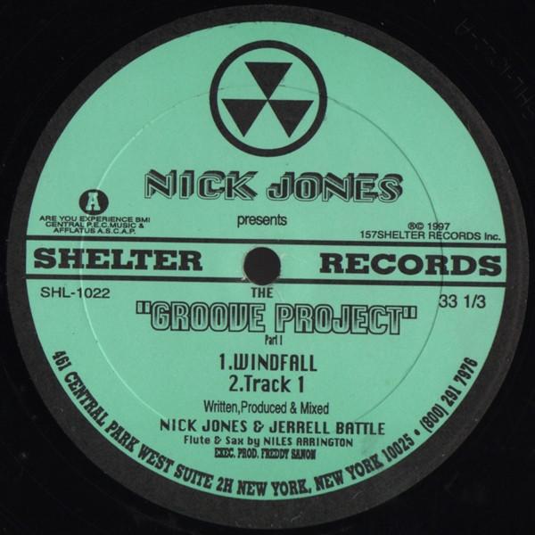 Nick Jones - The Groove Project  (Vol. 1)