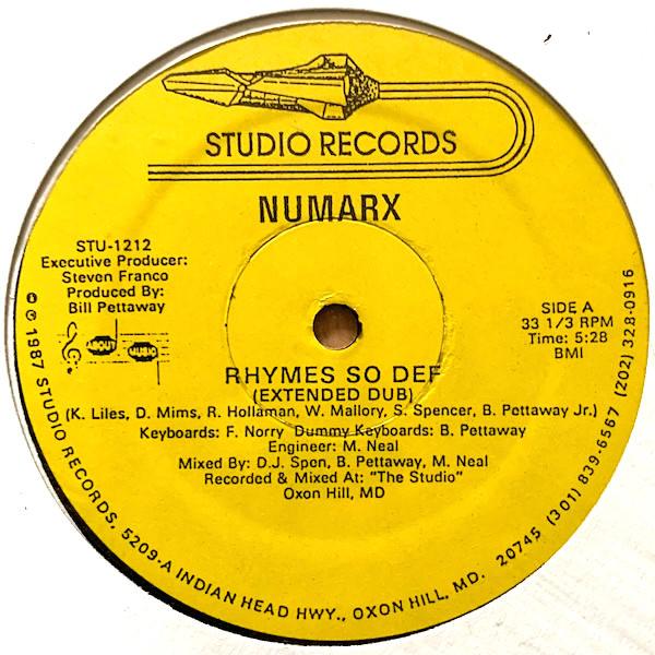 Numarx - Rhymes So Def