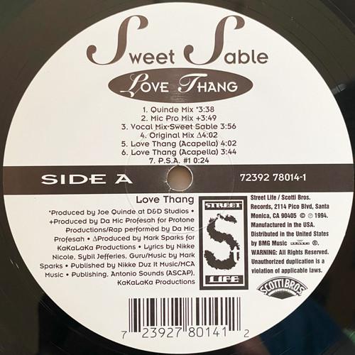 Sweet Sable - Love Thang