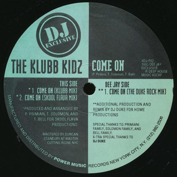 The Klubb Kidz - Come On