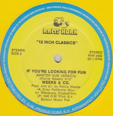 Weeks & Co. - If You're Looking For Fun